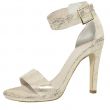 MK Brautmode Berlin - Elsa Coloured Shoes / Fiarucci Bridal / Modell: Marysol Champagne Gold Suede (Leather)