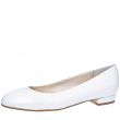 MK Brautmode Berlin - Elsa Coloured Shoes / Fiarucci Bridal / Modell: Mirella White Leather