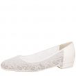 MK Brautmode Berlin - Elsa Coloured Shoes / Fiarucci Bridal / Modell: Pascalle Perle Lace-Leather